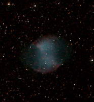 Planetarische Nebel M57 mit 10 Zoll Newton
