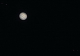 Jupiter mit galileischen Monden mit 8Zoll Orion