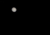 Jupiter mit galileischen Monden mit 8Zoll Orion