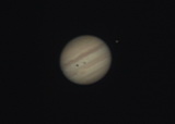 Jupiter Schatten Ganymed mit 8Zoll Orion RGB