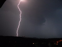 Blitz am Steinsberg Sinsheim - Weiler