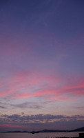 Sonnenaufgang ber St. Tropez mit Venus